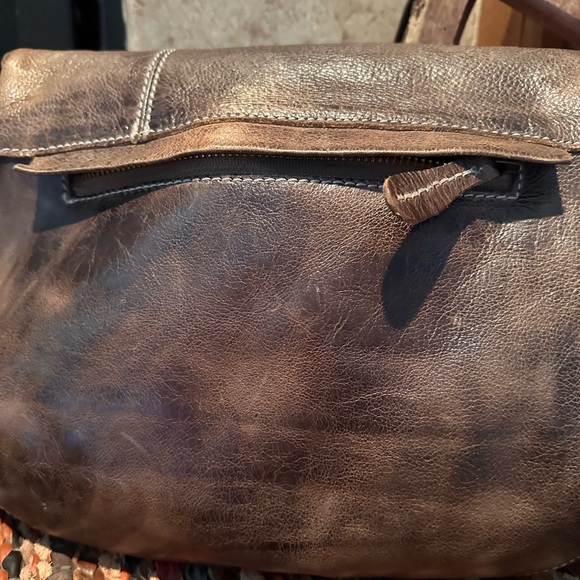 BED STU TAHITI LEATHER BAG - Picture 4 of 11